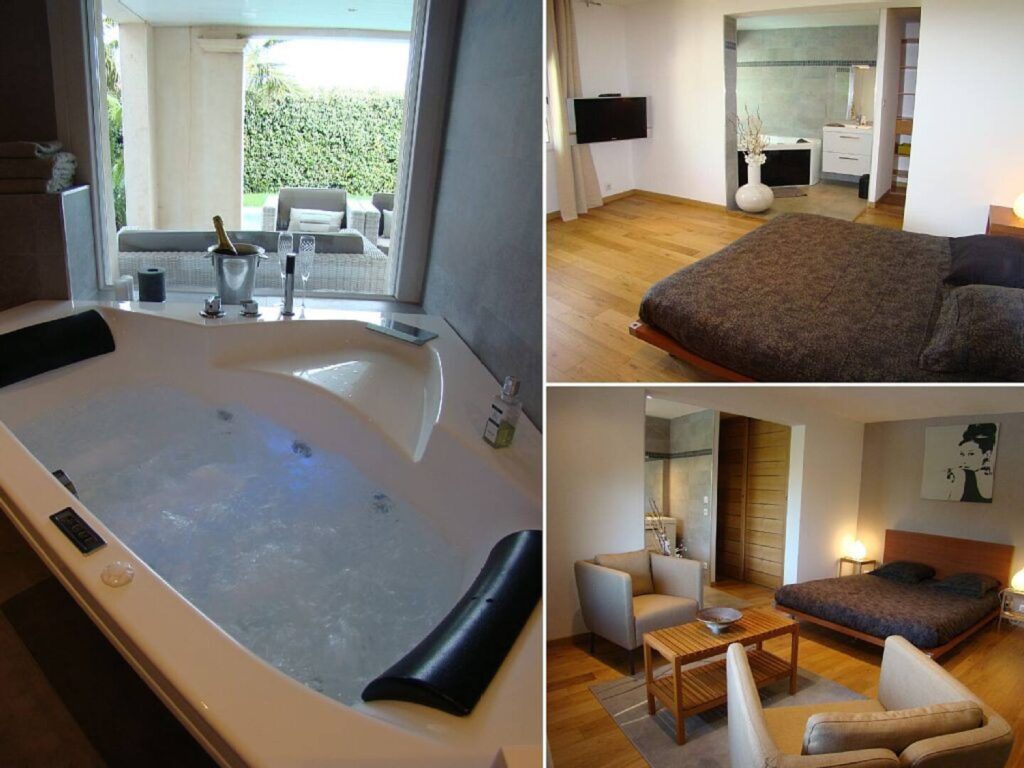 villa californie montbazin palmiers piscine location vacances